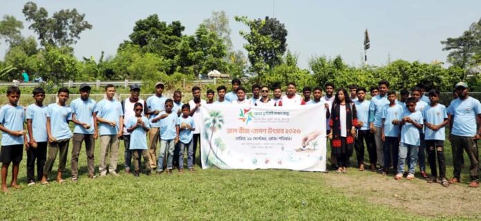 Planting of 20,000 Palmyra palm seeds begins in Dhunat under the initiative of a voluntary organization-02 ধুনটে স্বেচ্ছাসেবী সংগঠনের উদ্যোগে বিশ হাজার তাল বীজ রোপণ শুরু