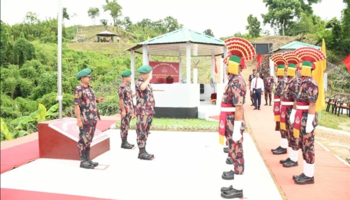 Two new BGB operational TOBs inaugurated at the border. সীমান্তে বিজিবির ২টি নতুন অপারেশনাল টিওবি উদ্বোধন