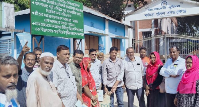 Free rice distribution in Nandigram Bhatra Union নন্দীগ্রামের ভাটরা ইউনিয়নে বিনামূল্যে চাল বিতরণ